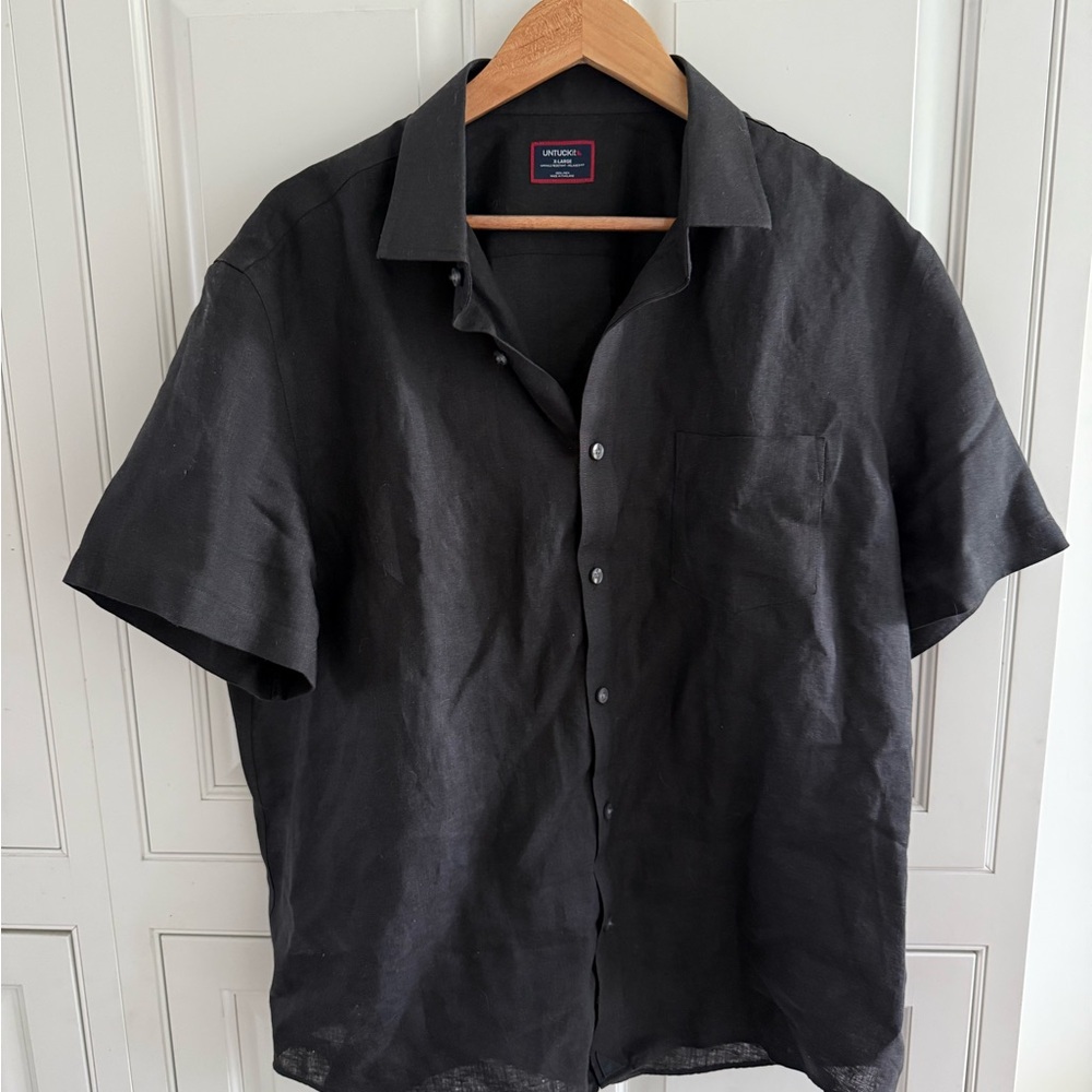 UNTUCKit Black Men's Shirt